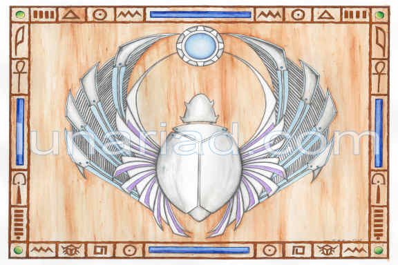 Egyptek - Scarab